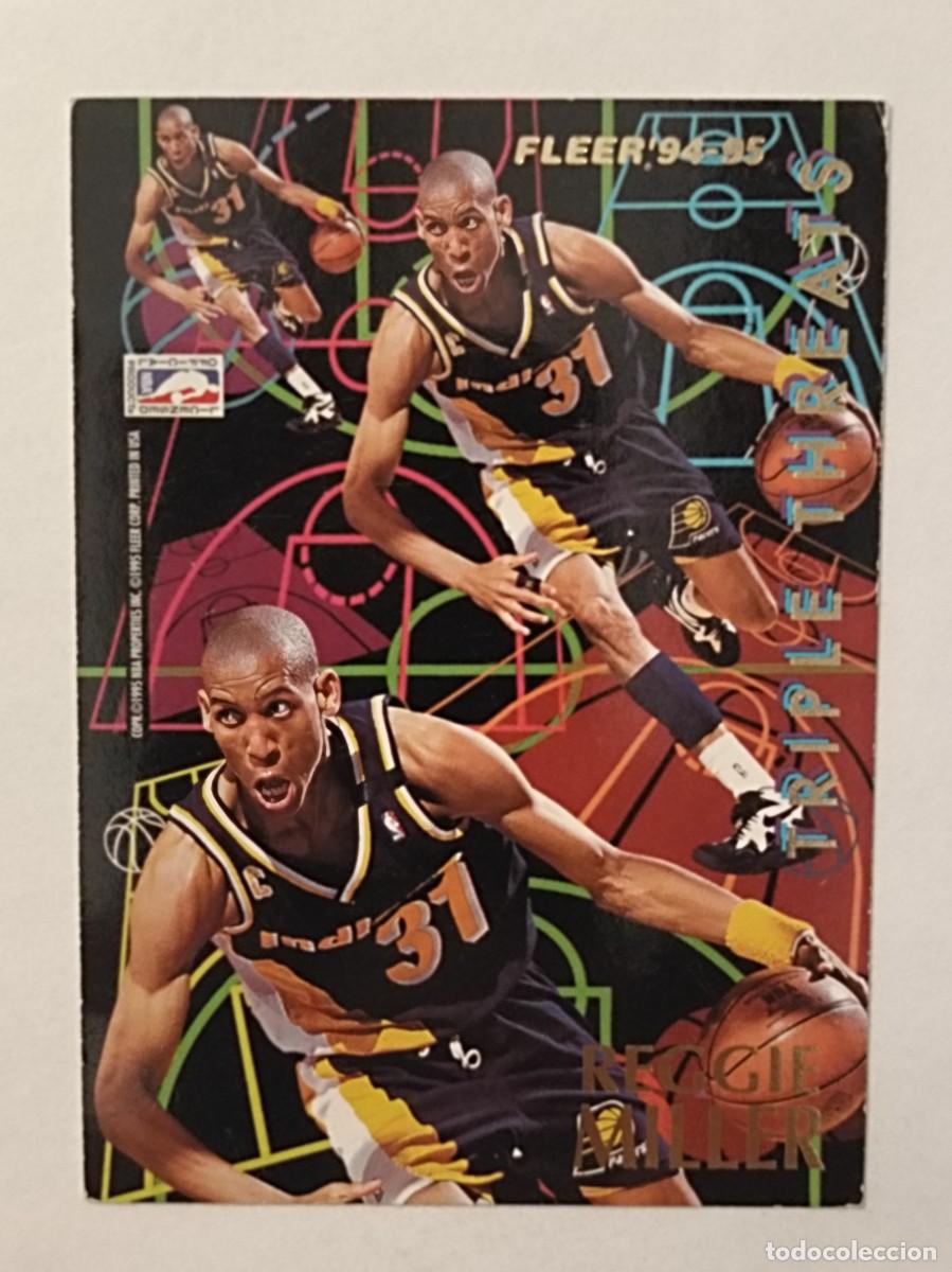 Coleccionismo deportivo: #TRIPLE THREATS MILLER-BLAYLOCK CARDS NBA 94/95 FLEER EUROPA