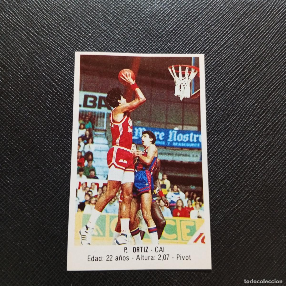Coleccionismo deportivo: 27 PALIN PICULIN ORTIZ CAI ZARAGOZA MERCHANTE 1987 1988 CROMO 87 88 BALONCESTO - SIN PEGAR - A76 PG2