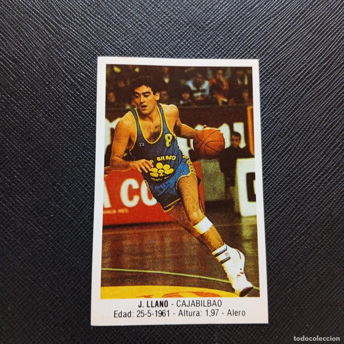 Colecionismo desportivo: 39 J LLANO CAJABILBAO MERCHANTE 1987 1988 CROMO 87 88 BALONCESTO - SIN PEGAR - A76 PG3