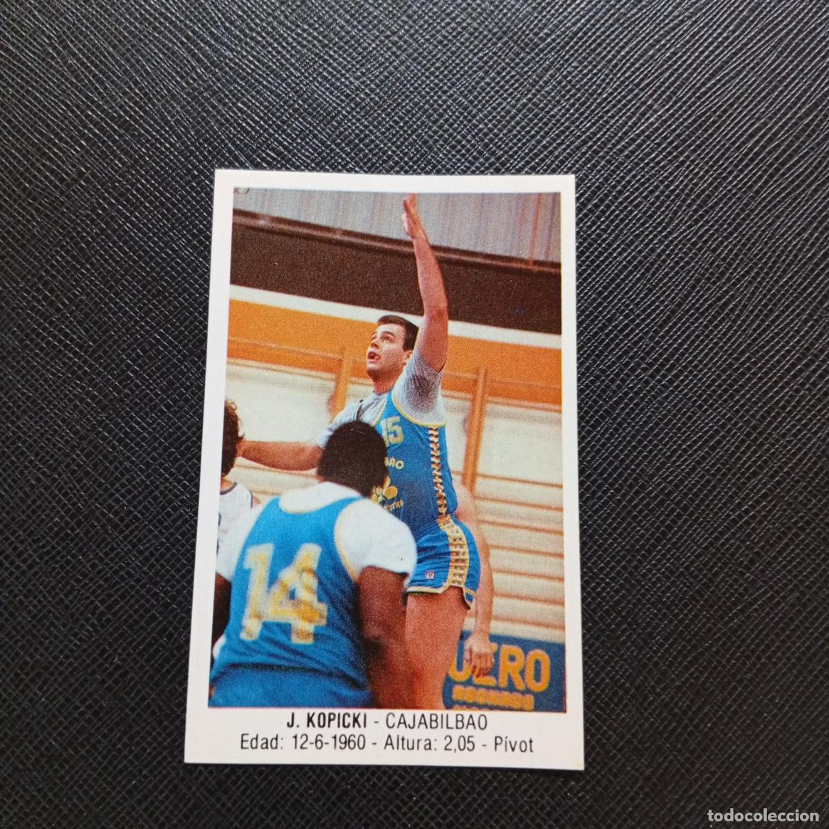 Collectionnisme sportif: 40 KOPICKI CAJABILBAO MERCHANTE 1987 1988 CROMO 87 88 BALONCESTO - SIN PEGAR - A76 PG3