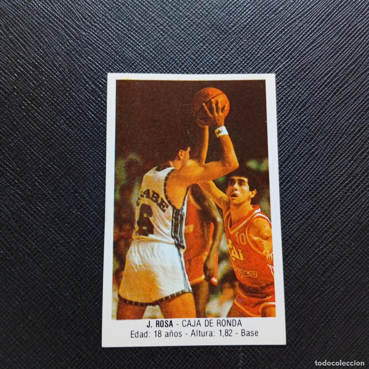 Colecionismo desportivo: 48 J ROSA CAJA DE RONDA MERCHANTE 1987 1988 CROMO 87 88 BALONCESTO - SIN PEGAR - A76 PG4