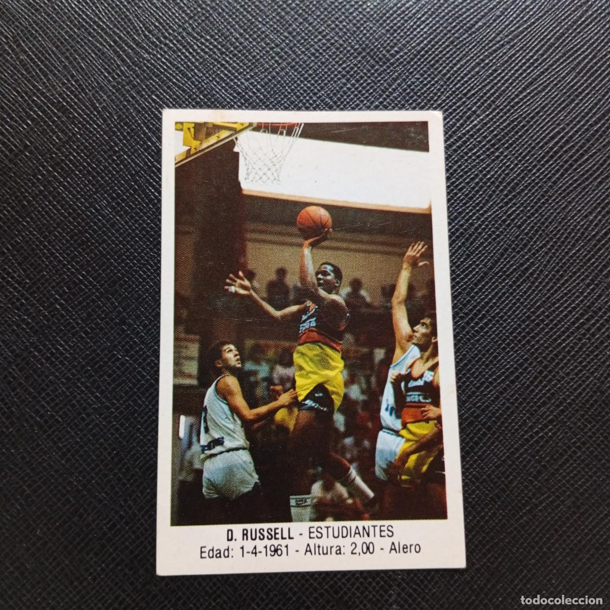 Collectionnisme sportif: 60 D RUSSELL ESTUDIANTES MERCHANTE 1987 1988 CROMO 87 88 BALONCESTO - SIN PEGAR - A76 PG5