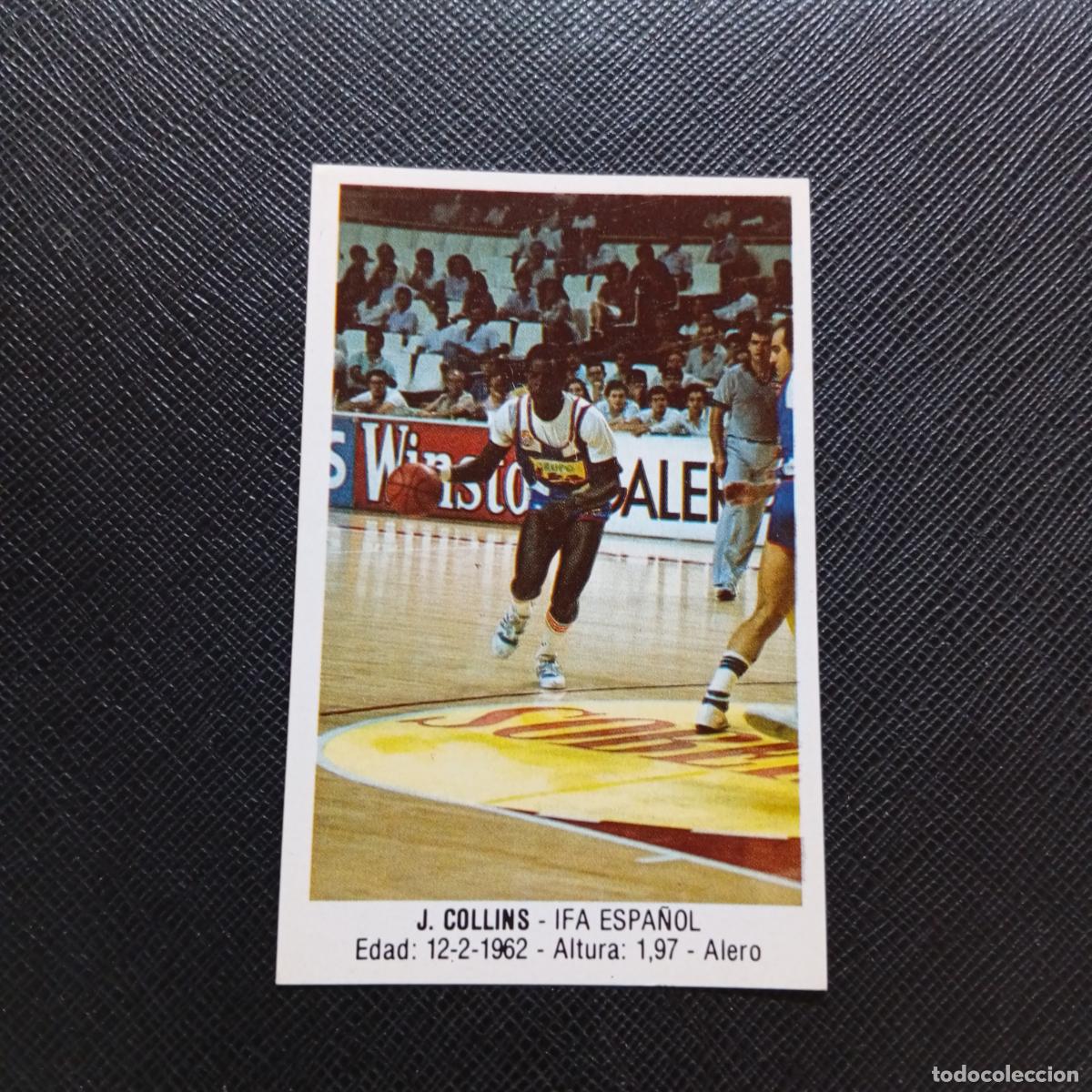 Coleccionismo deportivo: 67 J COLLINS IFA ESPA&Ntilde;OL MERCHANTE 1987 1988 CROMO 87 88 BALONCESTO - SIN PEGAR - A76 PG6