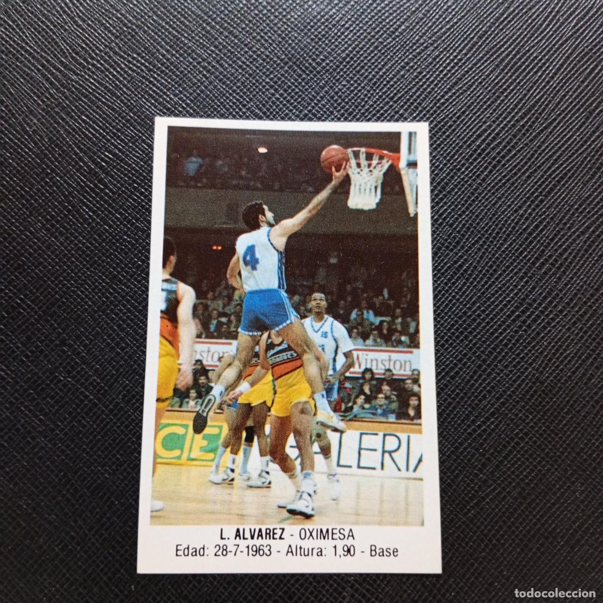 Coleccionismo deportivo: 71 L ALVAREZ OXIMESA MERCHANTE 1987 1988 CROMO 87 88 BALONCESTO - SIN PEGAR - A76 PG6