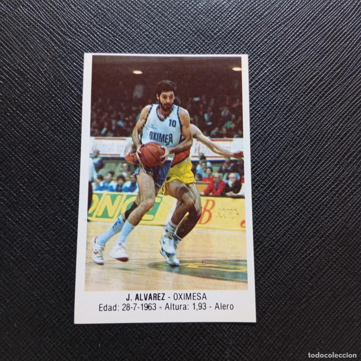 Coleccionismo deportivo: 73 J ALVAREZ OXIMESA MERCHANTE 1987 1988 CROMO 87 88 BALONCESTO - SIN PEGAR - A76 PG6