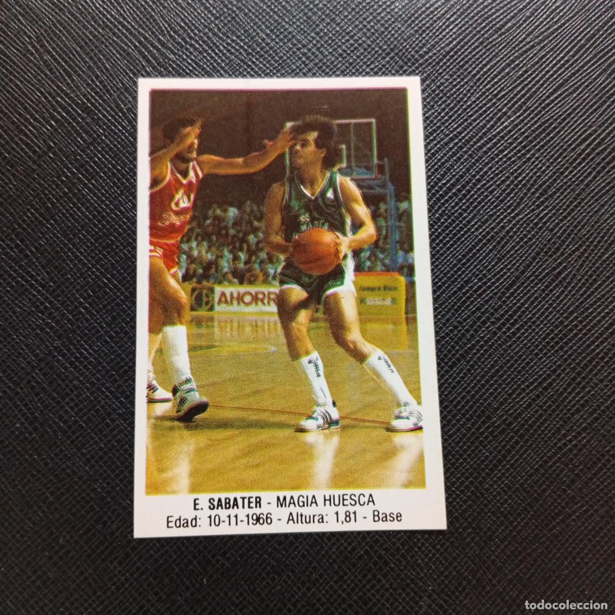Coleccionismo deportivo: 78 SABATER MAGIA HUESCA MERCHANTE 1987 1988 CROMO 87 88 BALONCESTO - SIN PEGAR - A76 PG7
