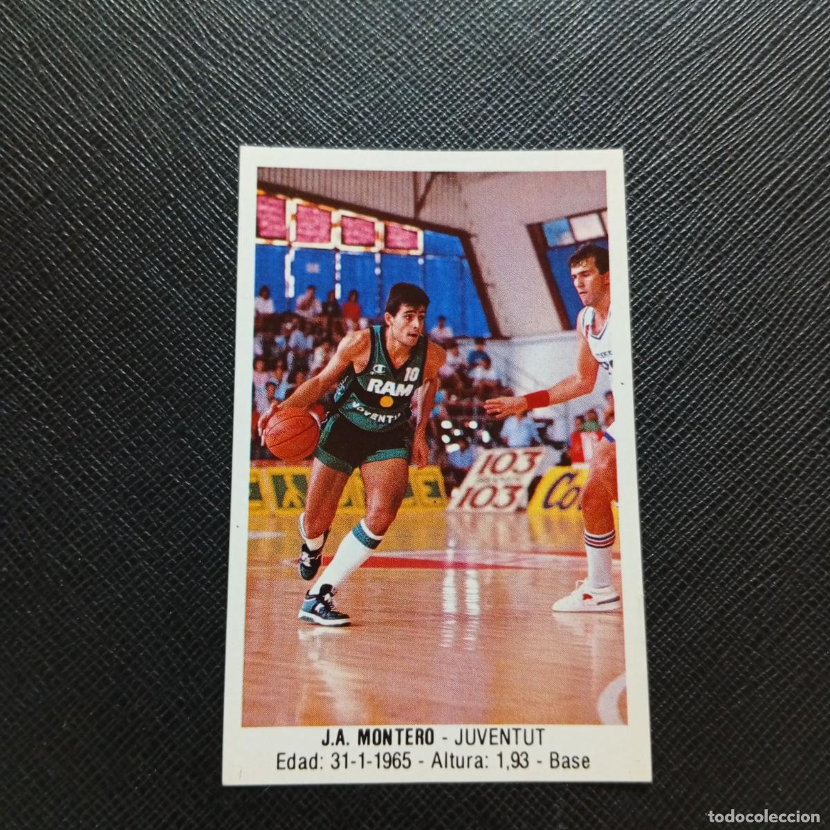 Coleccionismo deportivo: 85 MONTERO JUVENTUT MERCHANTE 1987 1988 CROMO 87 88 BALONCESTO - SIN PEGAR - A76 PG8