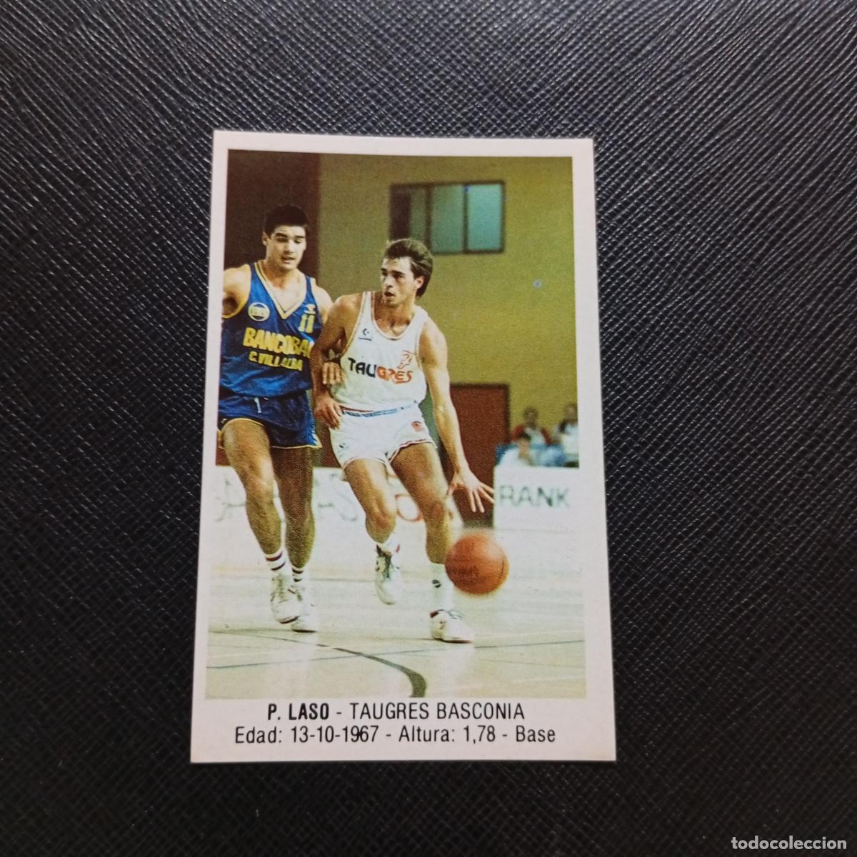 Coleccionismo deportivo: 106 PABLO LASO TAUGRES BASCONIA MERCHANTE 1987 1988 CROMO 87 88 BALONCESTO - SIN PEGAR - A76 PG14