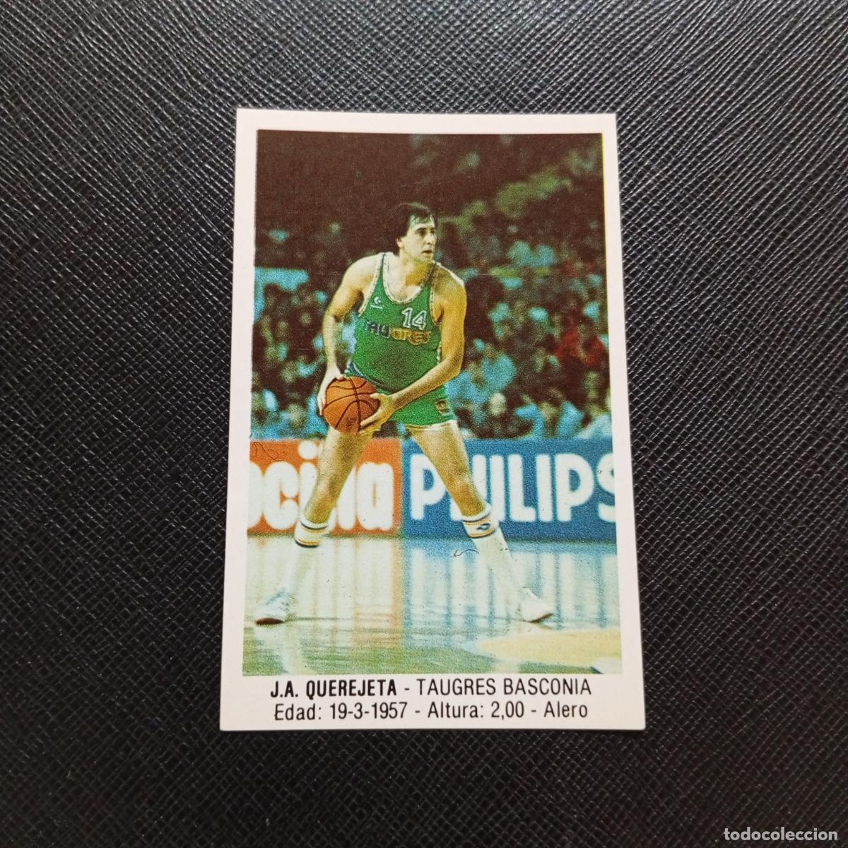 Collezionismo sportivo: 109 QUEREJERA TAUGRES BASCONIA MERCHANTE 1987 1988 CROMO 87 88 BALONCESTO - SIN PEGAR - A76 PG15