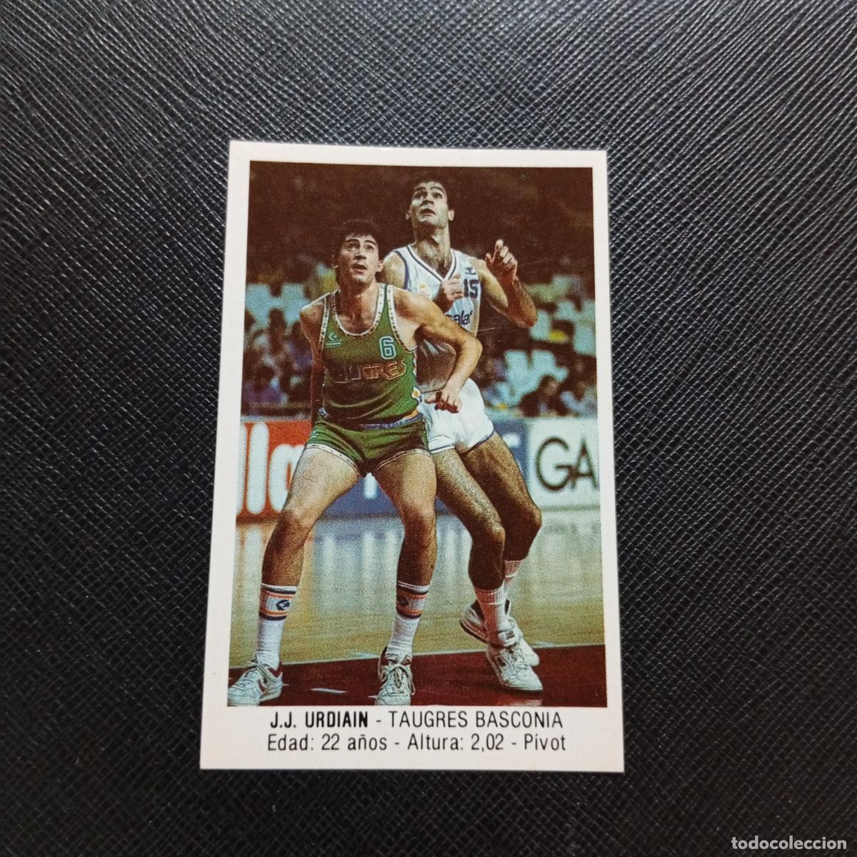 Collezionismo sportivo: 112 URDIAIN TAUGRES BASCONIA MERCHANTE 1987 1988 CROMO 87 88 BALONCESTO - SIN PEGAR - A76 PG15