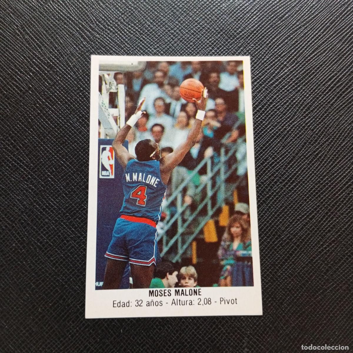 Collezionismo sportivo: 142 MOSES MOLONE NBA MERCHANTE 1987 1988 CROMO 87 88 BALONCESTO - SIN PEGAR - A76 PG16