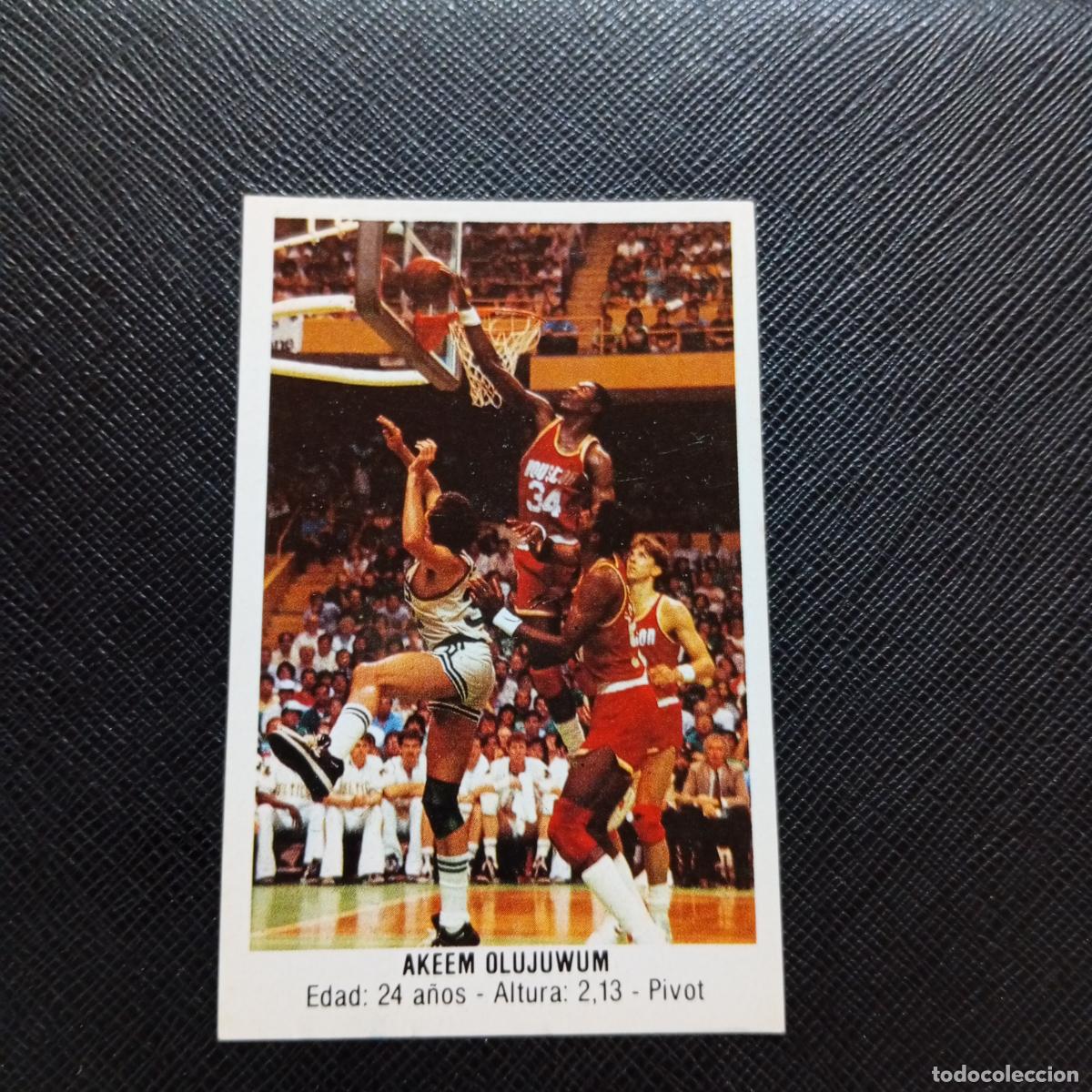 Coleccionismo deportivo: 157 AKEEM OLUJUWUN NBA MERCHANTE 1987 1988 CROMO 87 88 BALONCESTO - SIN PEGAR - A76 PG20
