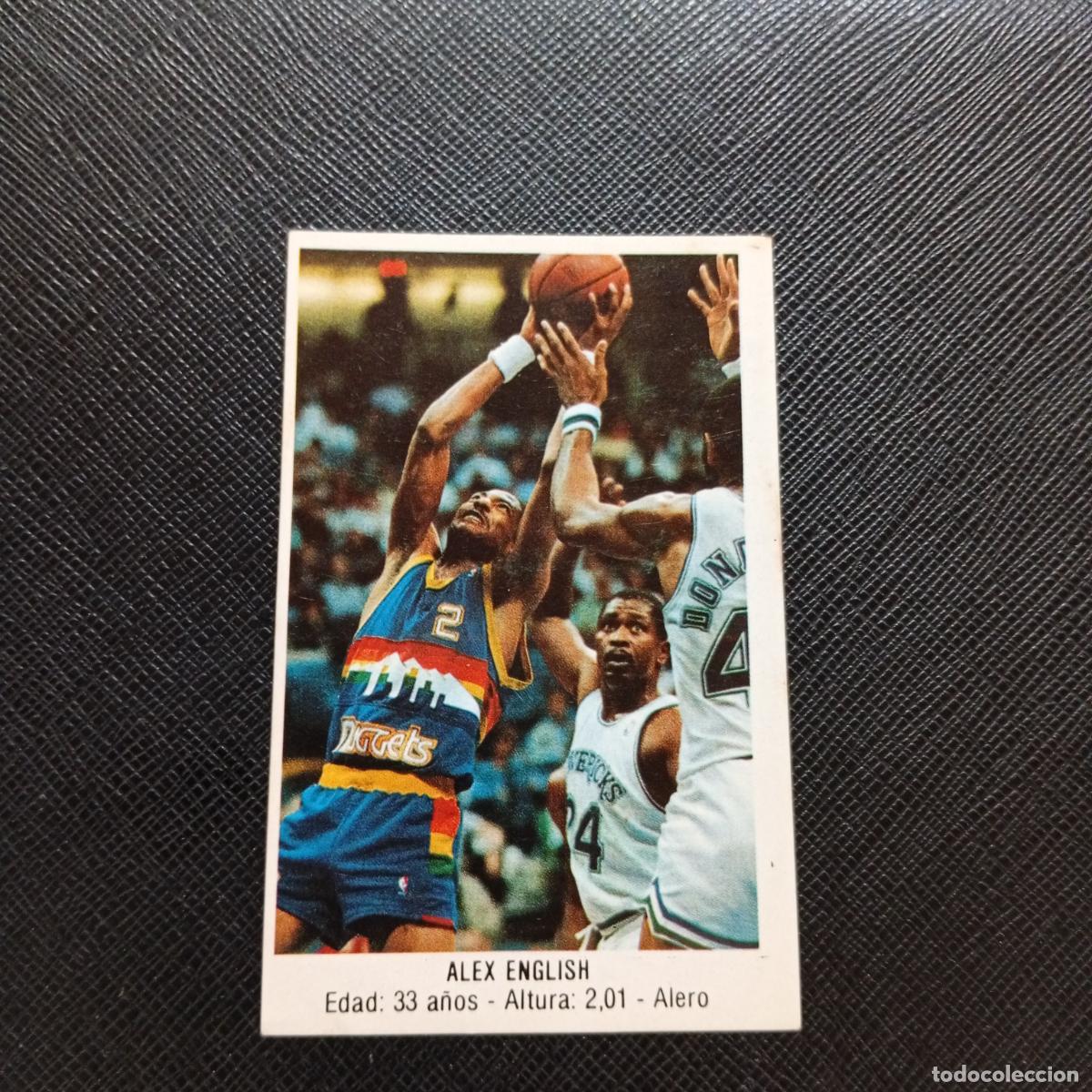 Coleccionismo deportivo: 160 ALEX ENGLISH NBA MERCHANTE 1987 1988 CROMO 87 88 BALONCESTO - SIN PEGAR - A76 PG20