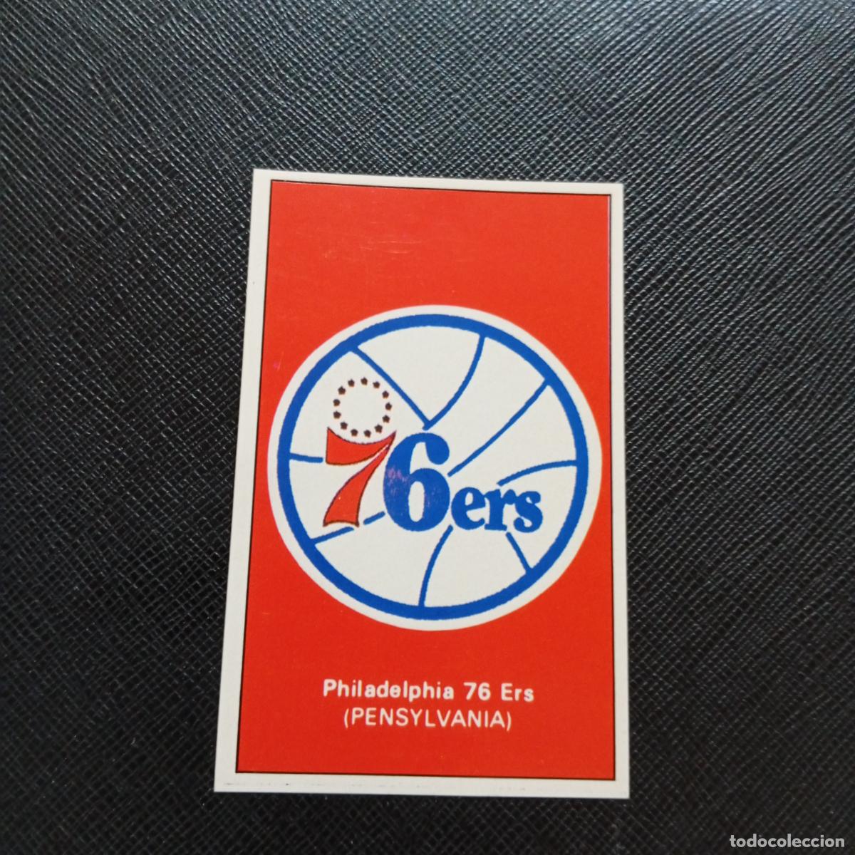 Coleccionismo deportivo: 192 PHILADELPHIA 76 ERS ESCUDO NBA MERCHANTE 1987 1988 CROMO 87 88 BALONCESTO - SIN PEGAR - A76 PG40