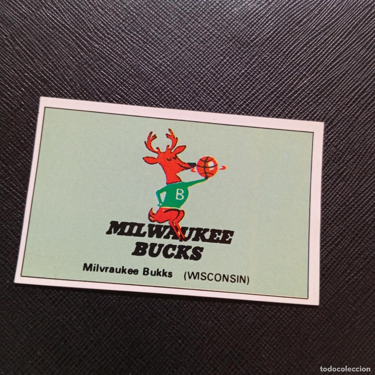 Coleccionismo deportivo: 194 MILWAUKEE BUCKS ESCUDO NBA MERCHANTE 1987 1988 CROMO 87 88 BALONCESTO - SIN PEGAR - A76 PG40