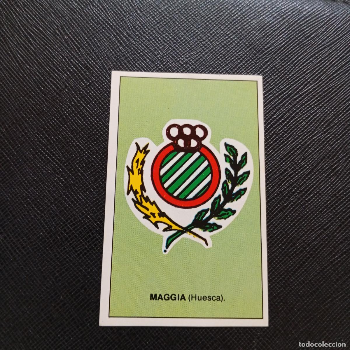 Coleccionismo deportivo: 211 MAGGIA HUESCA ESCUDO MERCHANTE 1987 1988 CROMO 87 88 BALONCESTO - SIN PEGAR - A94 PG10