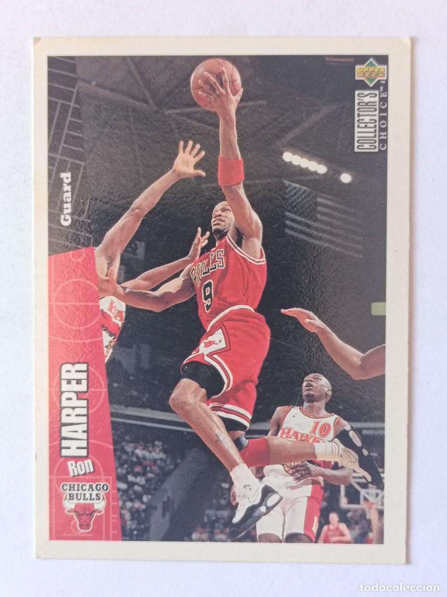 Coleccionismo deportivo: #19 RON HARPER (CHICAGO BULLS) CARD NBA 96/97 UPPER DECK