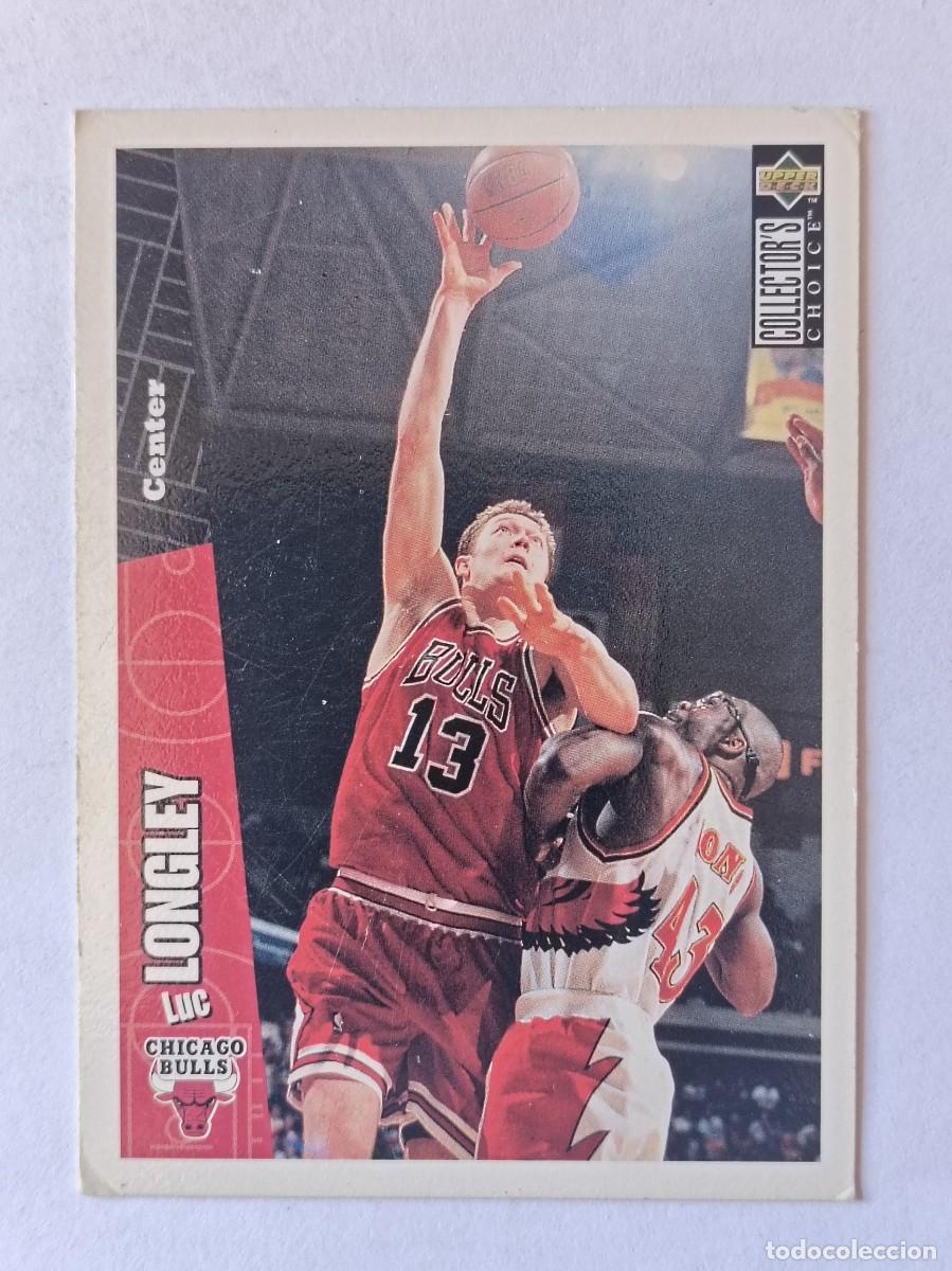 Coleccionismo deportivo: #24 LUC LONGLEY (CHICAGO BULLS) CARD NBA 96/97 UPPER DECK
