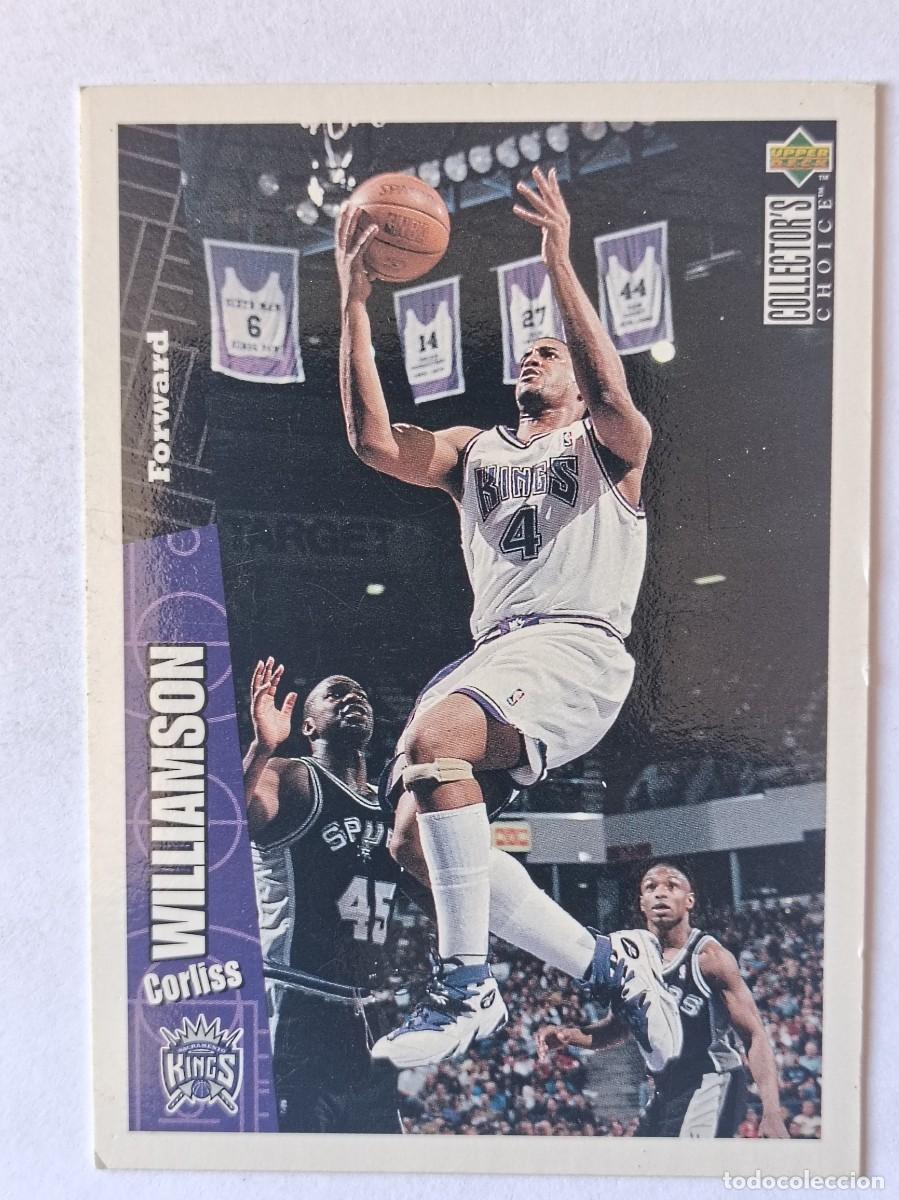 Coleccionismo deportivo: #135 CORLISS WILLIAMSON (SACRAMENTO KINGS) CARD NBA 96/97 UPPER DECK