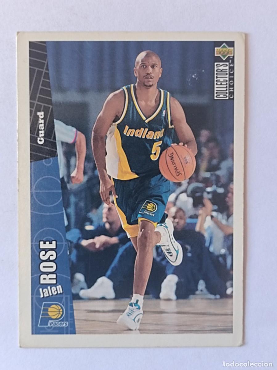 Coleccionismo deportivo: #258 JALEN ROSE (INDIANA PACERS) CARD NBA 96/97 UPPER DECK