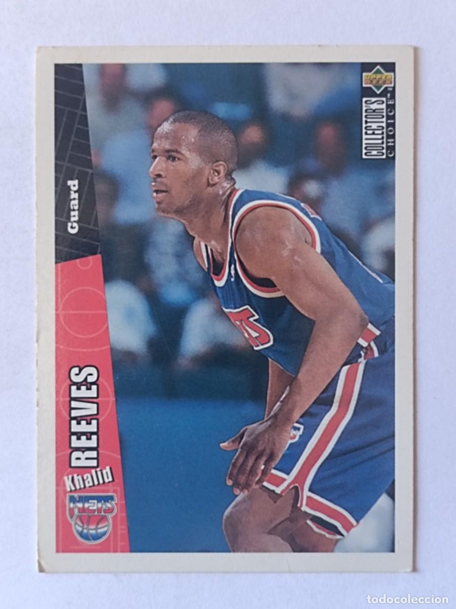 Colecionismo desportivo: #288 KHALID REEVES (NEW JERSEY NETS) CARD NBA 96/97 UPPER DECK