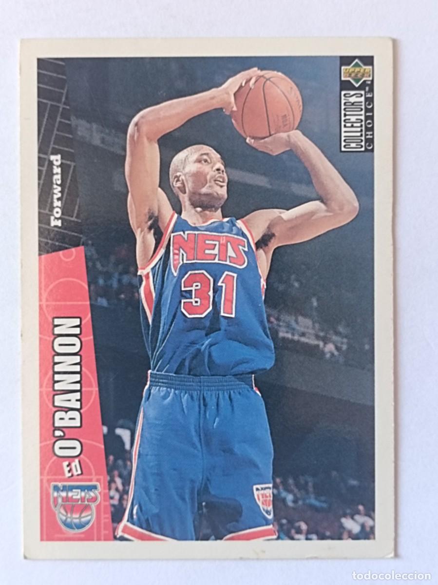 Sammelleidenschaft Sport: #286 ED O'BANNON (NEW JERSEY NETS) CARD NBA 96/97 UPPER DECK