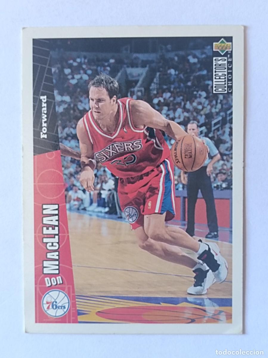 Sammelleidenschaft Sport: #302 DON MACLEAN (PHILADELPHIA 76ERS) CARD NBA 96/97 UPPER DECK