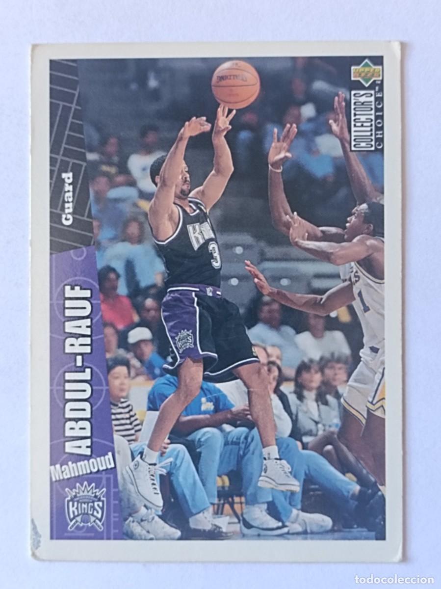 Colecionismo desportivo: #319 MAHMOUD ABDUL-RAUF (SACRAMENTO KINGS) CARD NBA 96/97 UPPER DECK