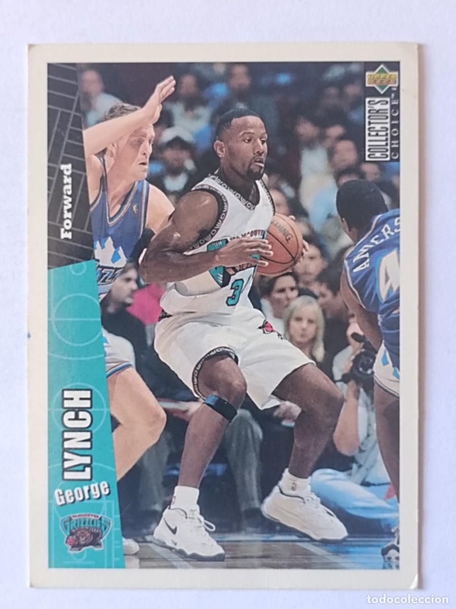 Colecionismo desportivo: #348 GEORGE LYNCH (VANCOUVER GRIZZLIES) CARD NBA 96/97 UPPER DECK