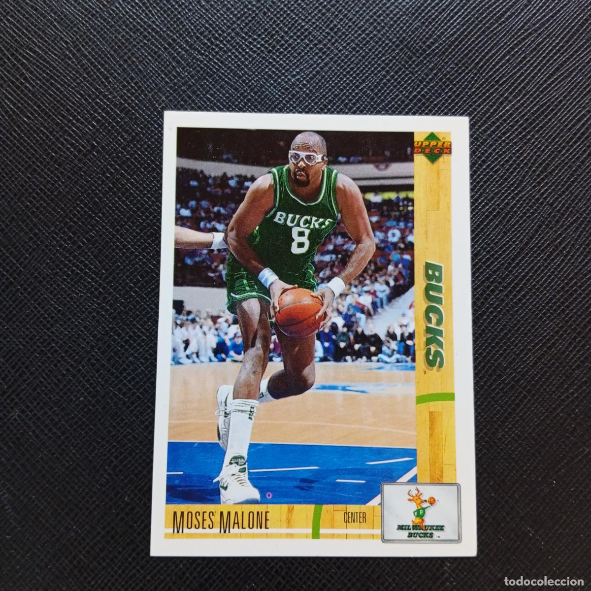 Colecionismo desportivo: 71 MOSES MALONE BUCKS UPPER DECK BALONCESTO NBA 1992 CROMO 92 - A87 PG1