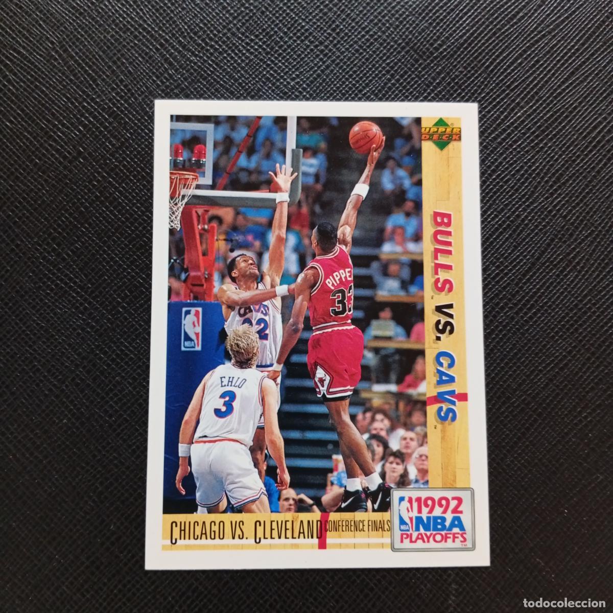 Coleccionismo deportivo: 170 SCOTTIE PIPPEN CHICAGO BULLS UPPER DECK BALONCESTO NBA 1992 CROMO 92 - A87 PG1