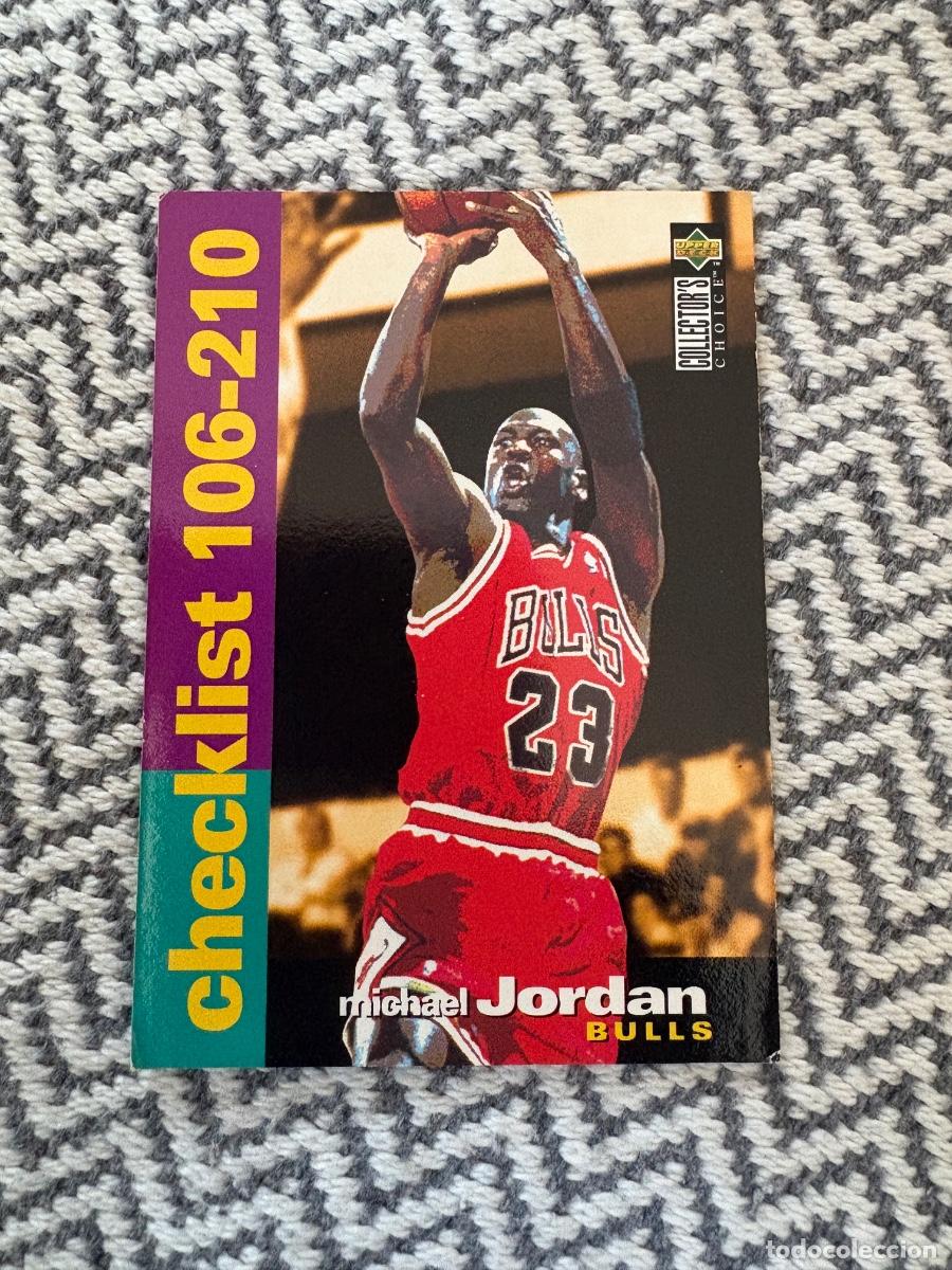 Sammelleidenschaft Sport: 21. CROMO NBA CARTA MICHAEL JORDAN 1995 NBA 210 UPPER DECK