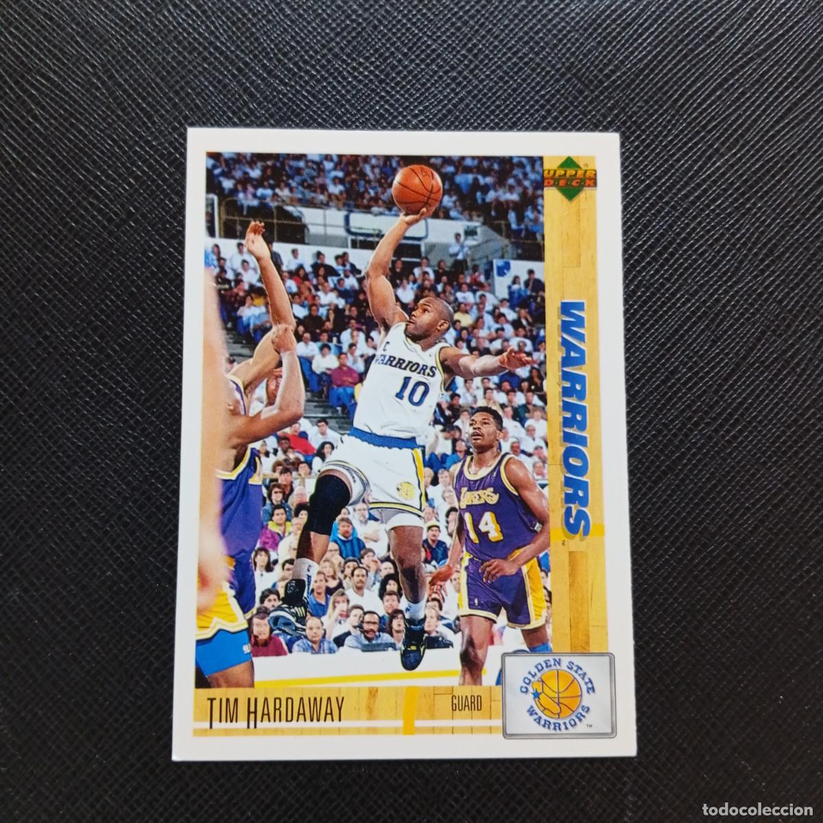 Coleccionismo deportivo: 52 TIM HARDAWAY WARRIORS UPPER DECK BALONCESTO NBA 1992 CROMO 92 - A87 PG2