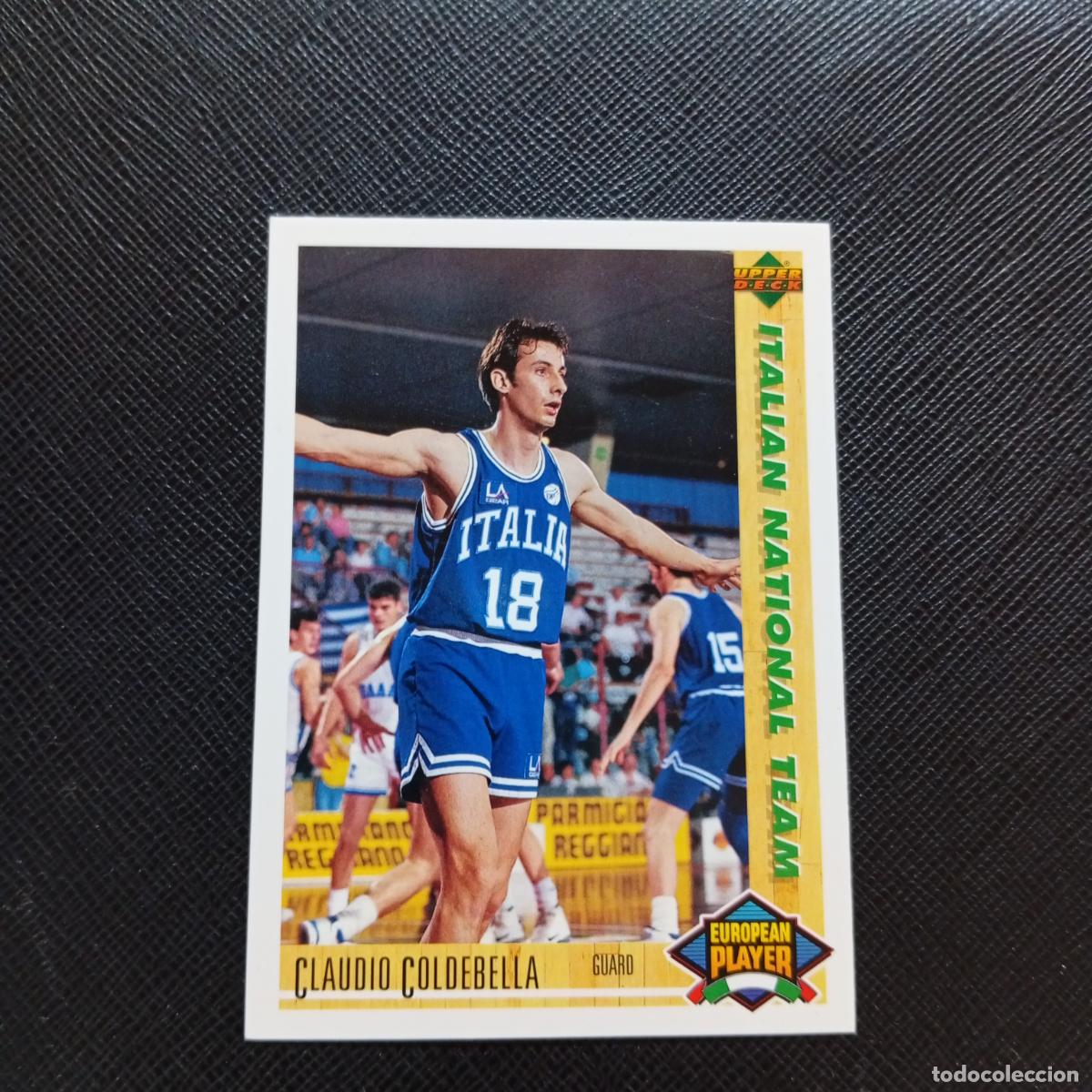 Colecionismo desportivo: 118 CLAUDIO COLDEBELLA ITALIA UPPER DECK BALONCESTO NBA 1992 CROMO 92 - A87 PG3