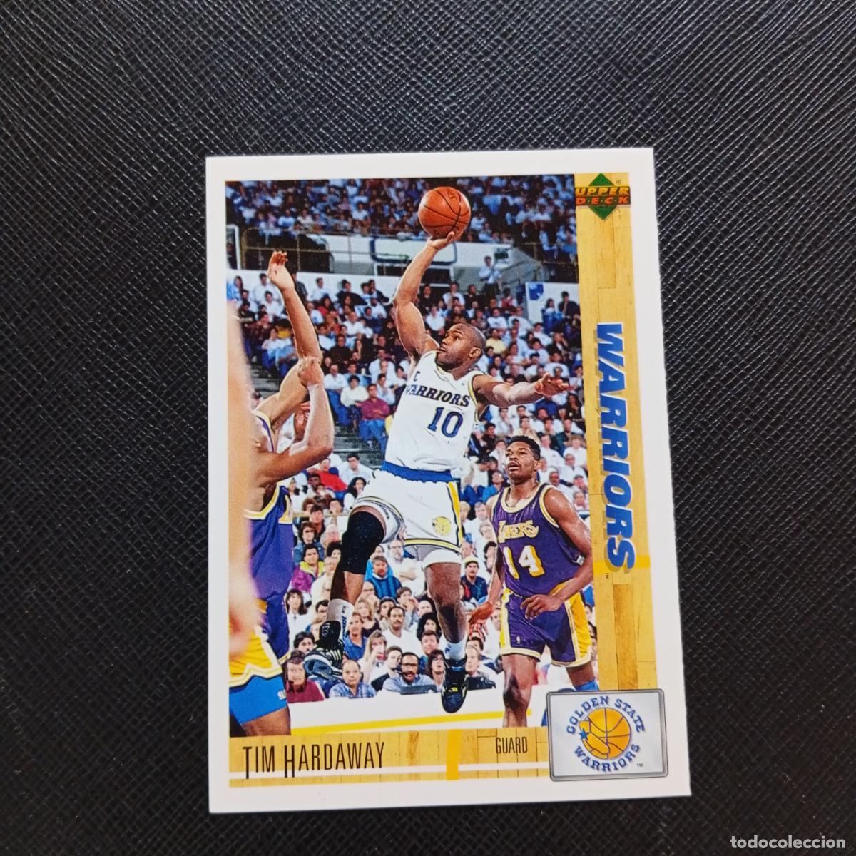 Coleccionismo deportivo: 52 TIM HARDAWAY WARRIORS UPPER DECK BALONCESTO NBA 1992 CROMO 92 - A87 PG4