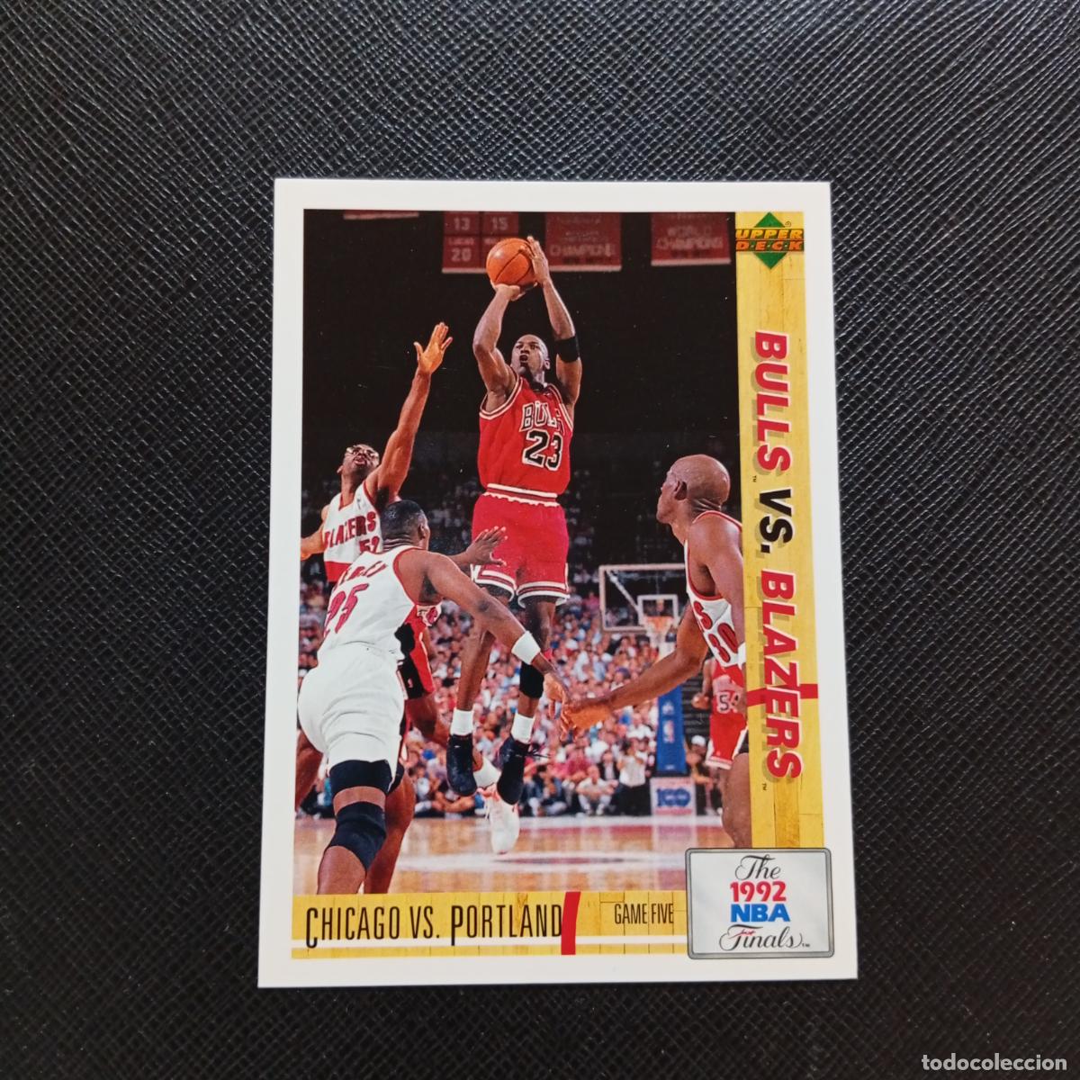 Coleccionismo deportivo: 176 MICHAEL JORDAN CHICAGO BULLS UPPER DECK BALONCESTO NBA 1992 CROMO 92 - A87 PG4