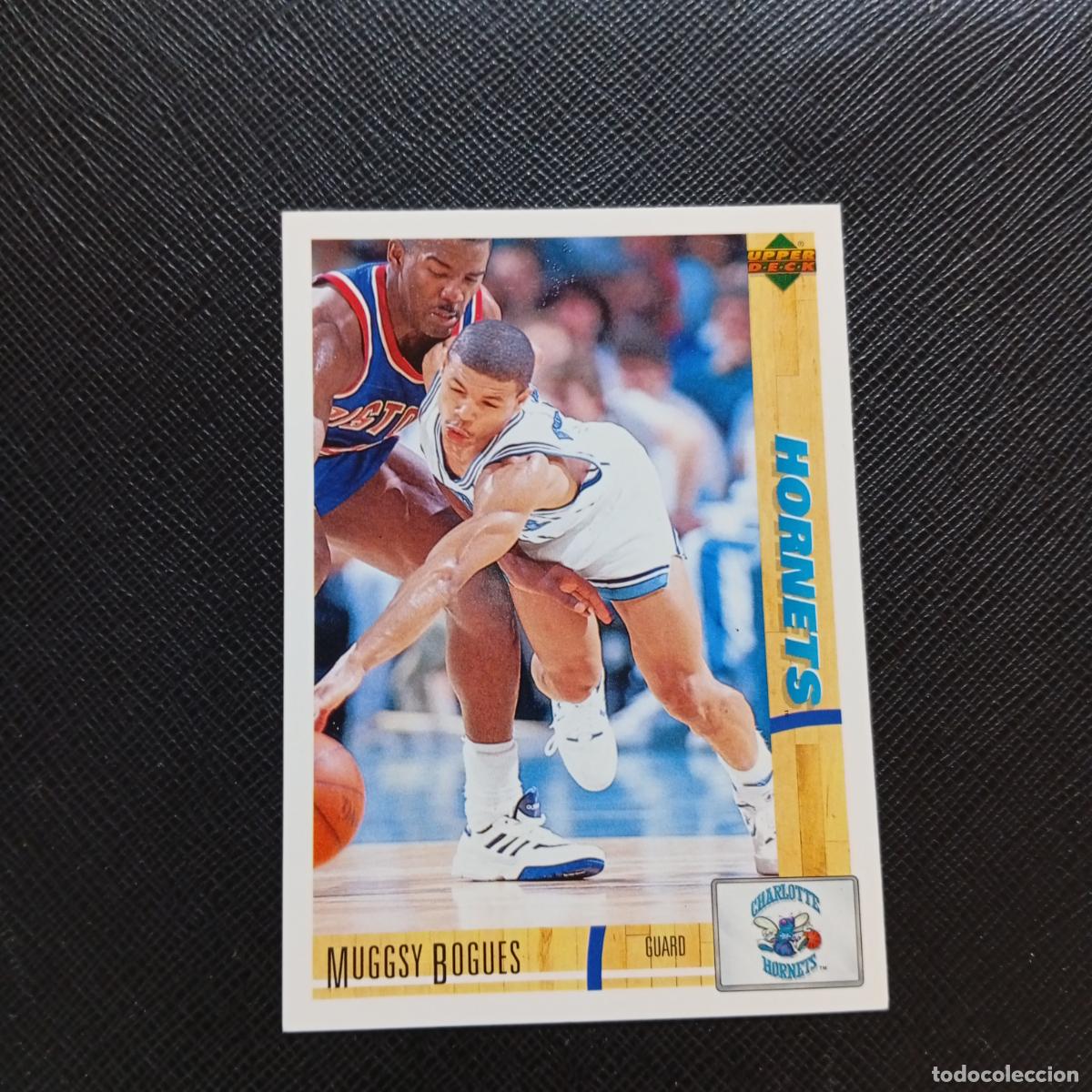 Coleccionismo deportivo: 35 MUGGSY BOGUES HORNETS UPPER DECK BALONCESTO NBA 1992 CROMO 92 - A87 PG4