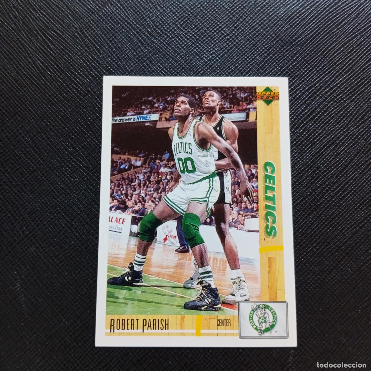 Colecionismo desportivo: 34 ROBERT PARISH CELTICS UPPER DECK BALONCESTO NBA 1992 CROMO 92 - A87 PG6