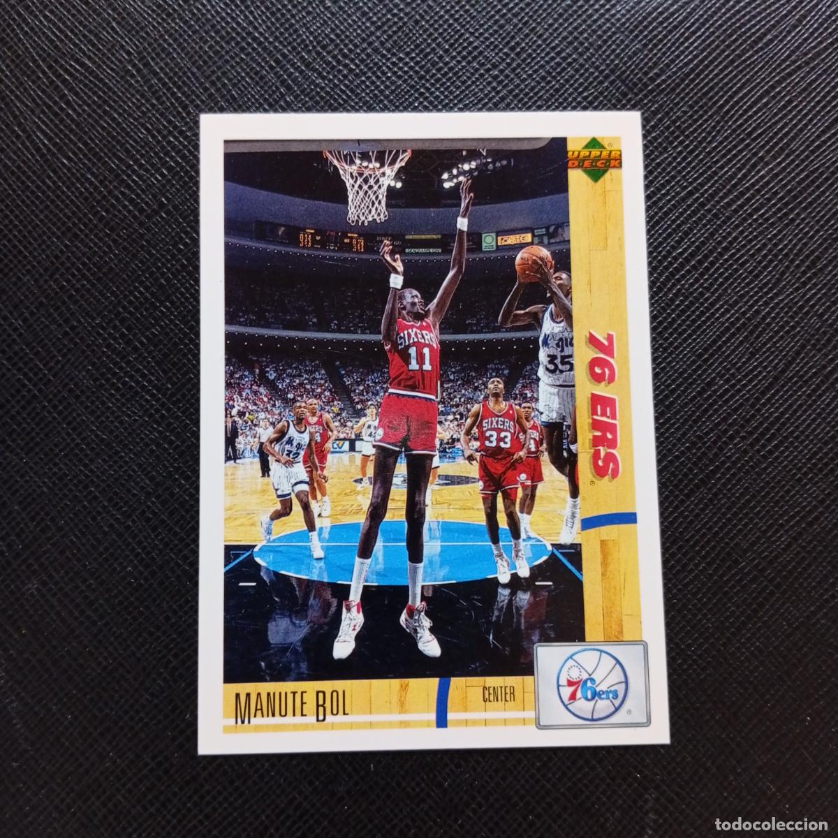 Colecionismo desportivo: 80 MANUETE BOL 76 ERS UPPER DECK BALONCESTO NBA 1992 CROMO 92 - A87 PG7