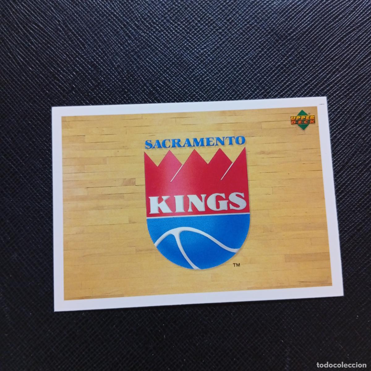 Sports collectibles: 153 SACRAMENTO KINGS ESCUDO UPPER DECK BALONCESTO NBA 1992 CROMO 92 - A87 PG7