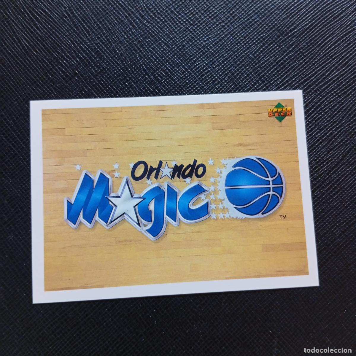 Sports collectibles: 149 ORLANDO MAGIC ESCUDO UPPER DECK BALONCESTO NBA 1992 CROMO 92 - A87 PG9