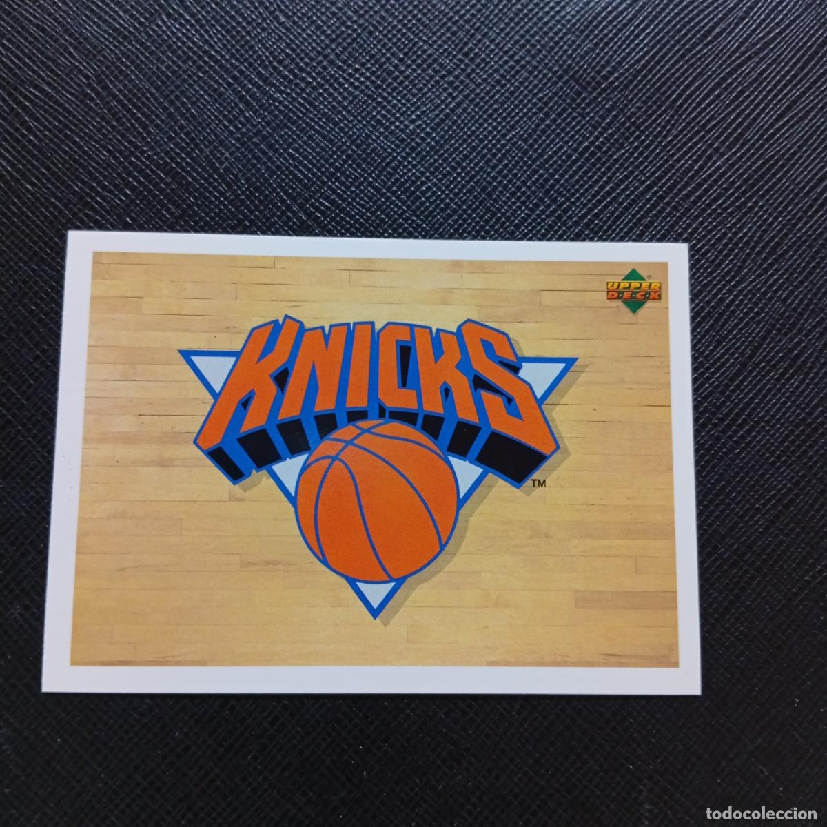 Colecionismo desportivo: 148 KNICKS ESCUDO UPPER DECK BALONCESTO NBA 1992 CROMO 92 - A87 PG9
