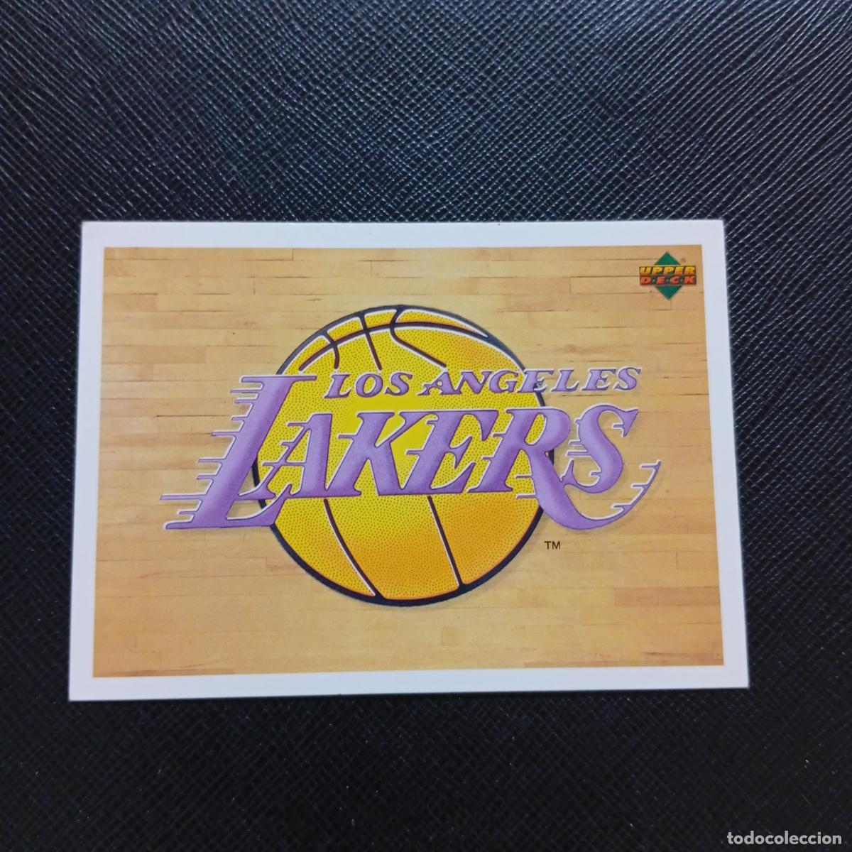 Colecionismo desportivo: 143 LAKERS ESCUDO UPPER DECK BALONCESTO NBA 1992 CROMO 92 - A87 PG10