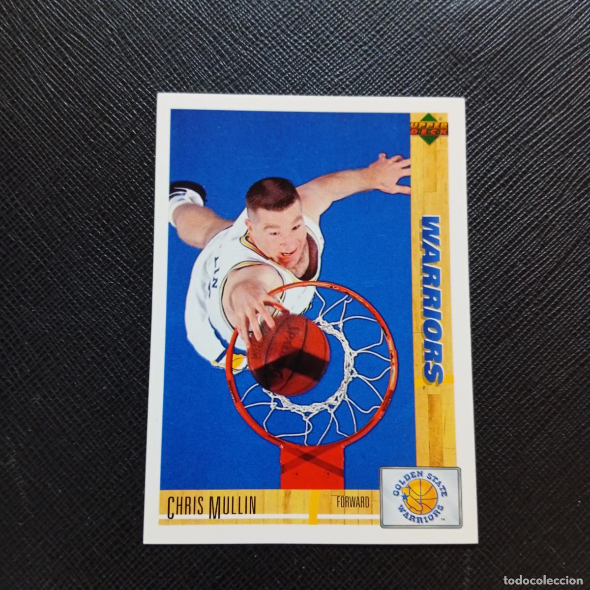 Sammelleidenschaft Sport: 51 CHRIS MULLIN WARRIORS UPPER DECK BALONCESTO NBA 1992 CROMO 92 - A87 PG12