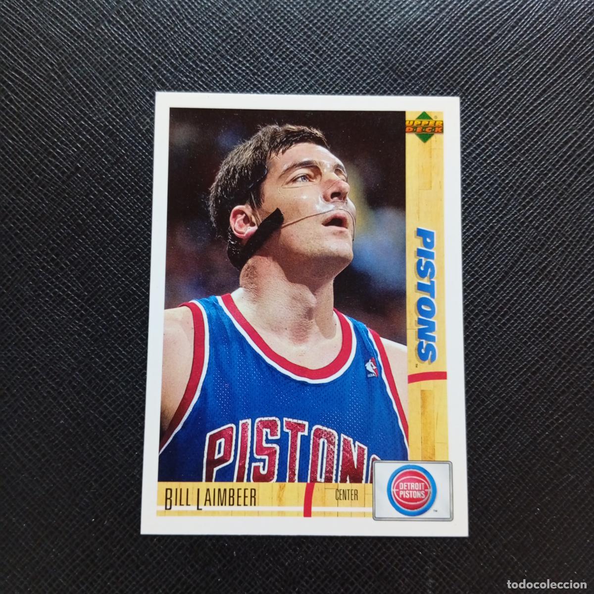 Collezionismo sportivo: 49 BILL LAIMBEER PISTONS UPPER DECK BALONCESTO NBA 1992 CROMO 92 - A87 PG16