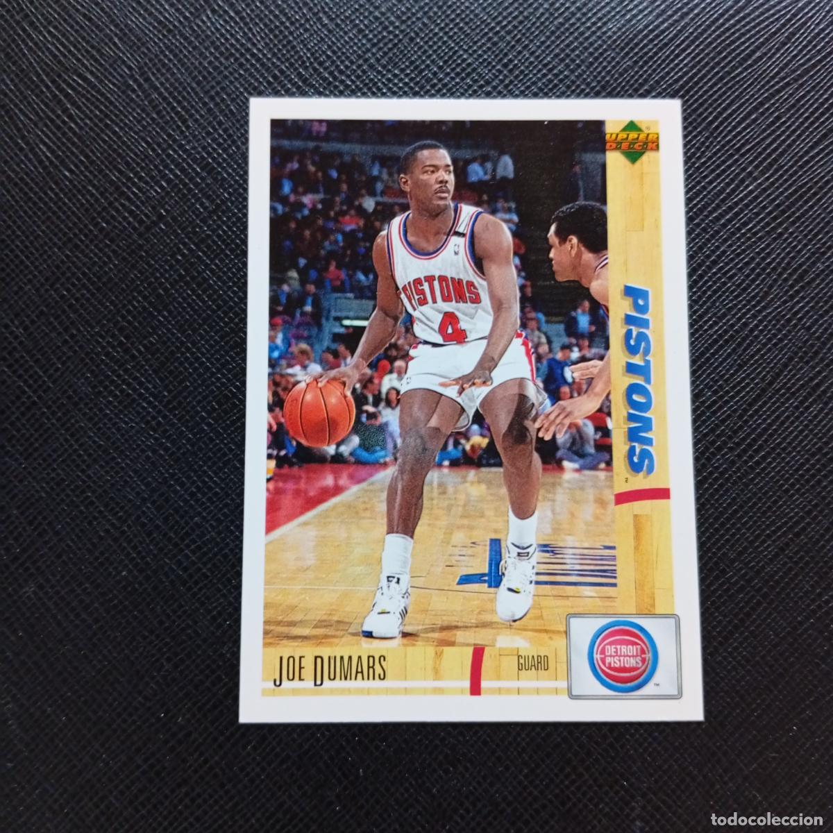 Collezionismo sportivo: 48 JOE DUMARS PISTONS UPPER DECK BALONCESTO NBA 1992 CROMO 92 - A87 PG17