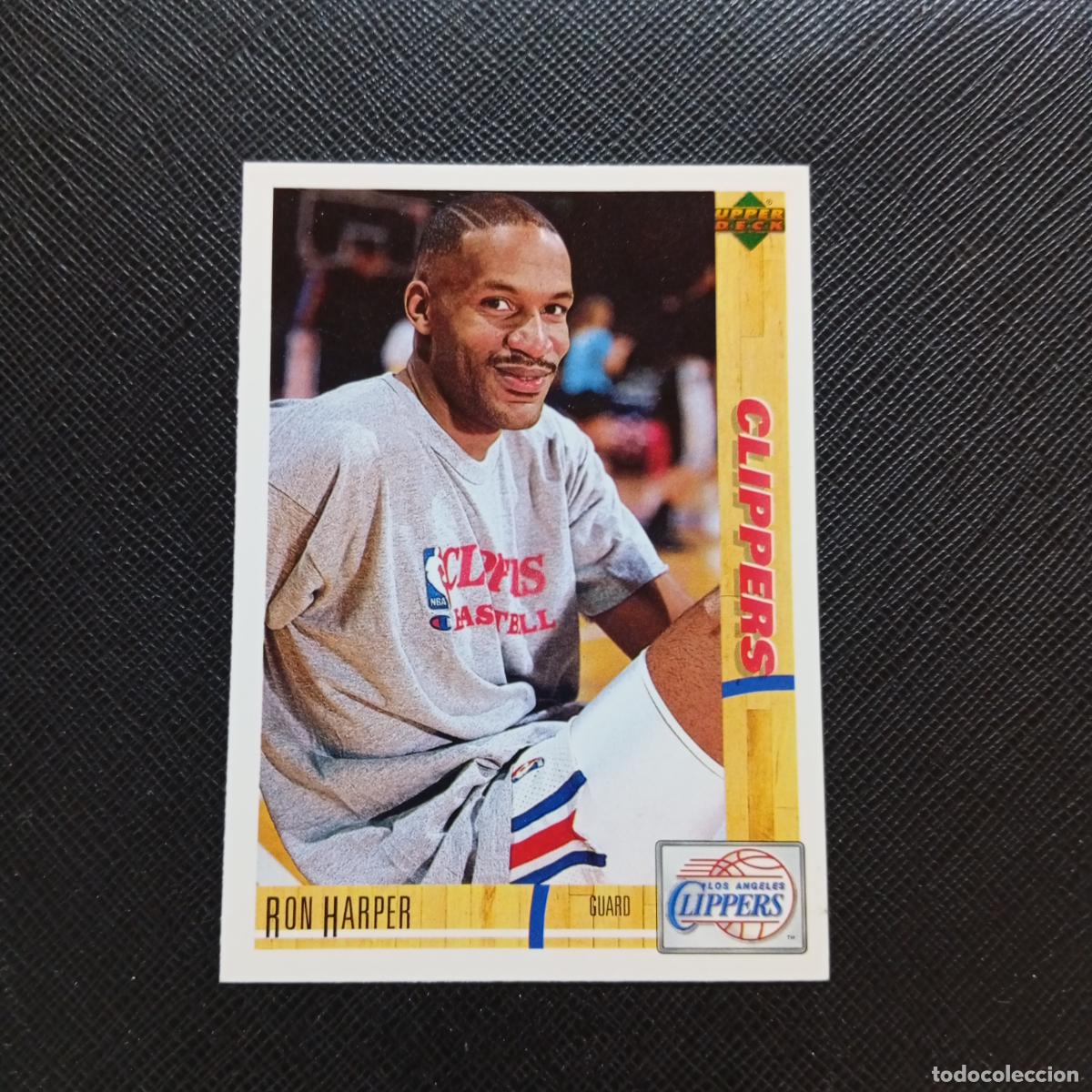 Collezionismo sportivo: 62 RON HARPER CLIPPERS UPPER DECK BALONCESTO NBA 1992 CROMO 92 - A87 PG21