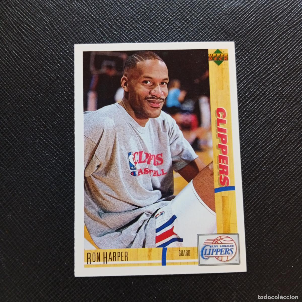 Collezionismo sportivo: 62 RON HARPER CLIPPERS UPPER DECK BALONCESTO NBA 1992 CROMO 92 - A87 PG21 B