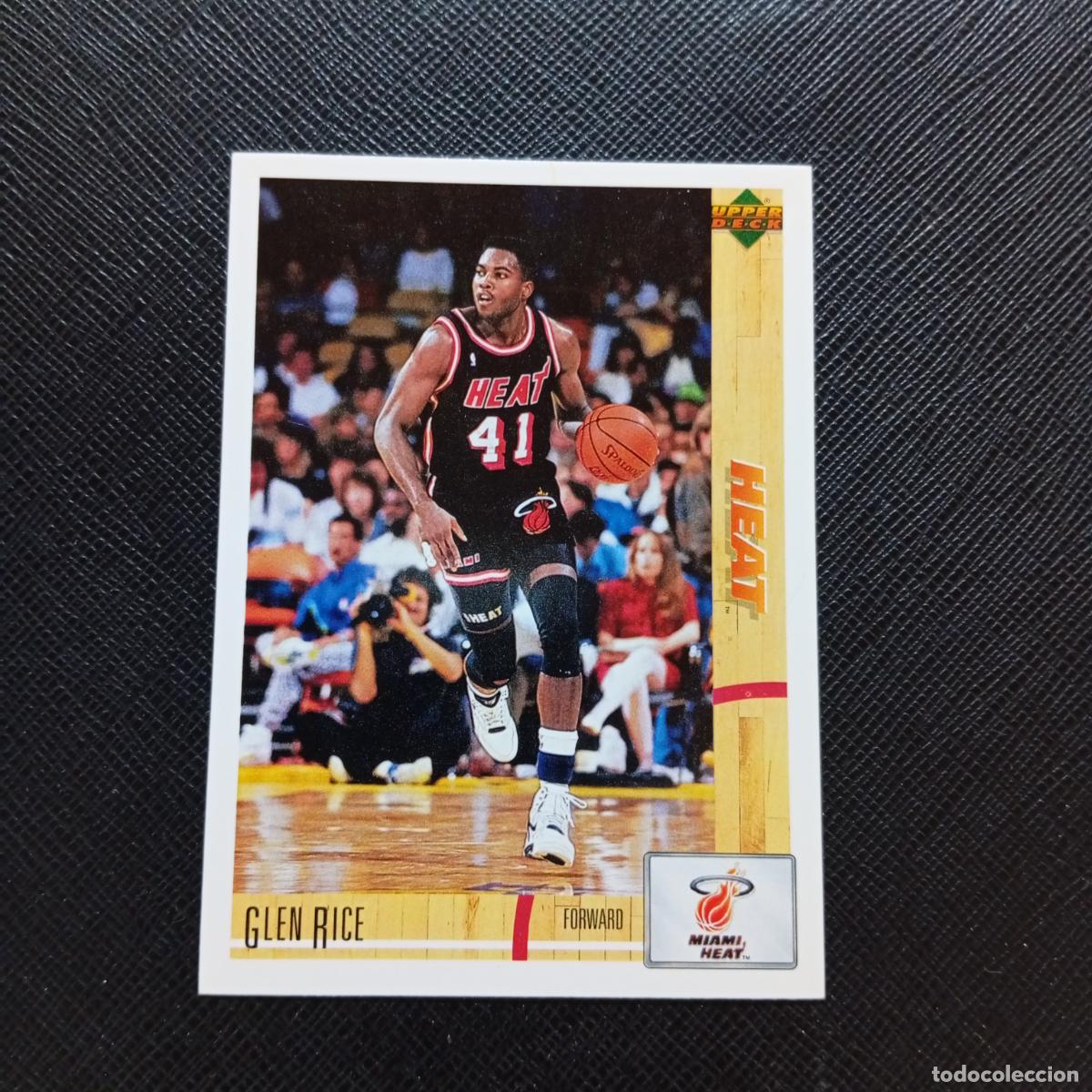 Collezionismo sportivo: 69 GLEN RICE HEAT CLIPPERS UPPER DECK BALONCESTO NBA 1992 CROMO 92 - A87 PG21