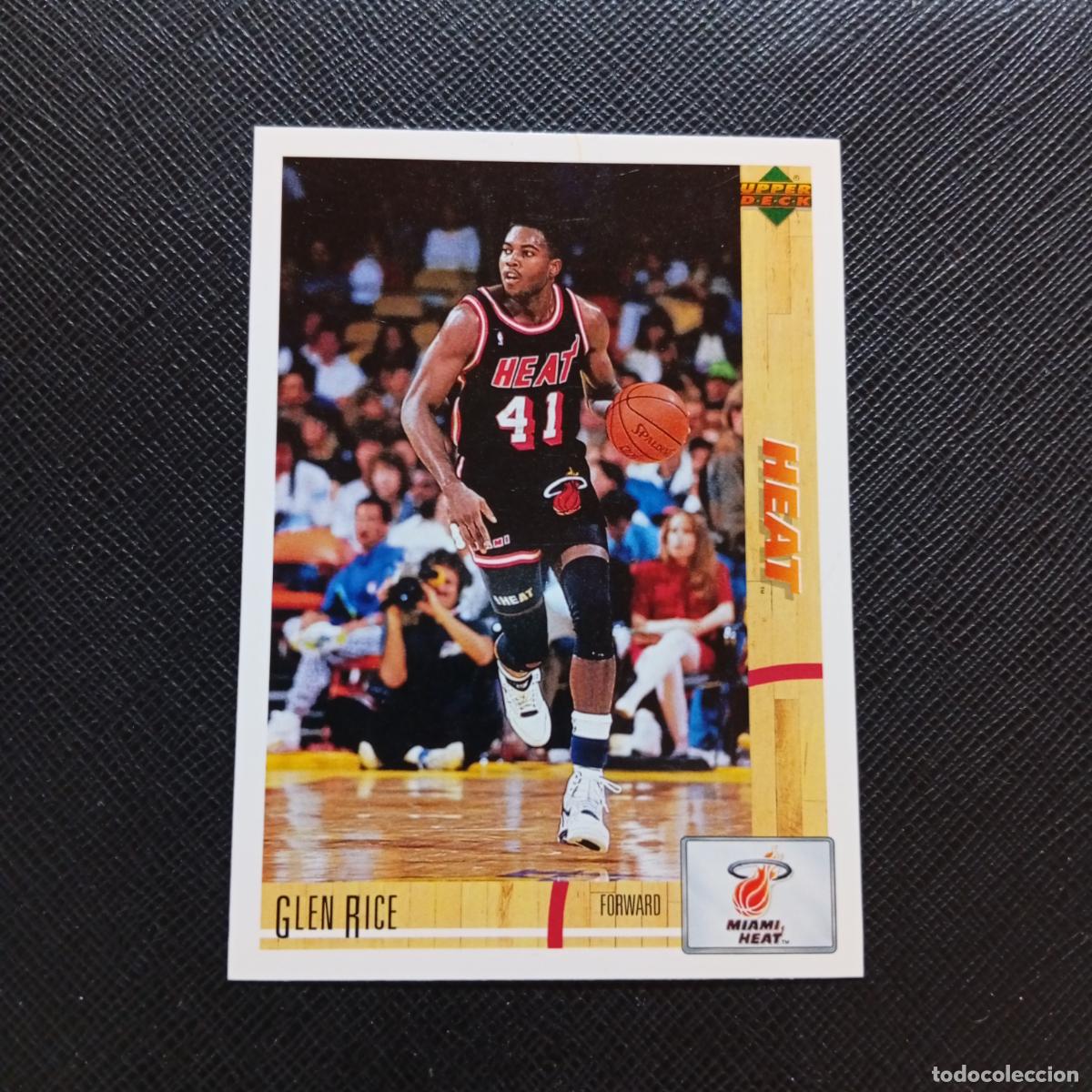 Collezionismo sportivo: 69 GLEN RICE HEAT UPPER DECK BALONCESTO NBA 1992 CROMO 92 - A87 PG22